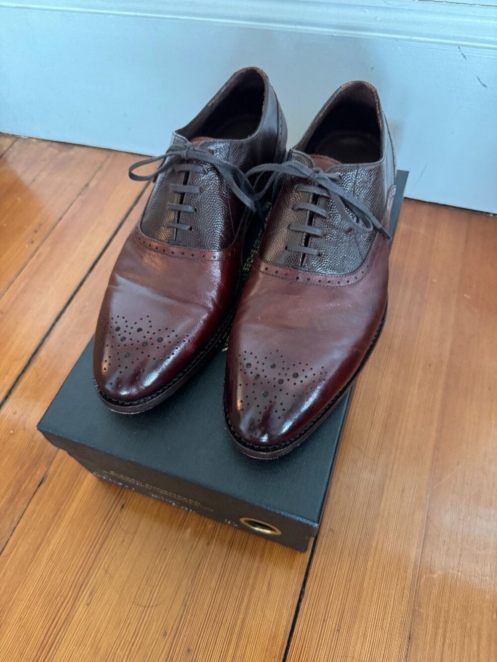BLKBRD Shoemaker Wenzel Oxford in Dark Oak